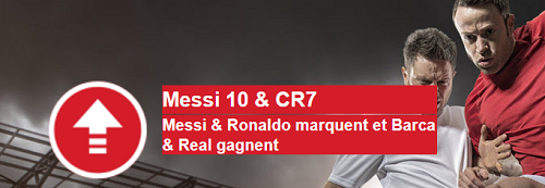 Messi et Ronaldo marquent