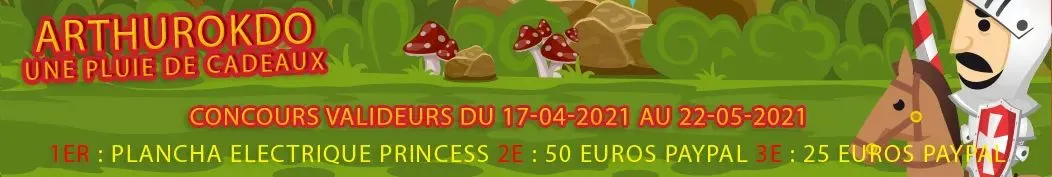 Gagnez une plancha électrique sur Arthurokdo