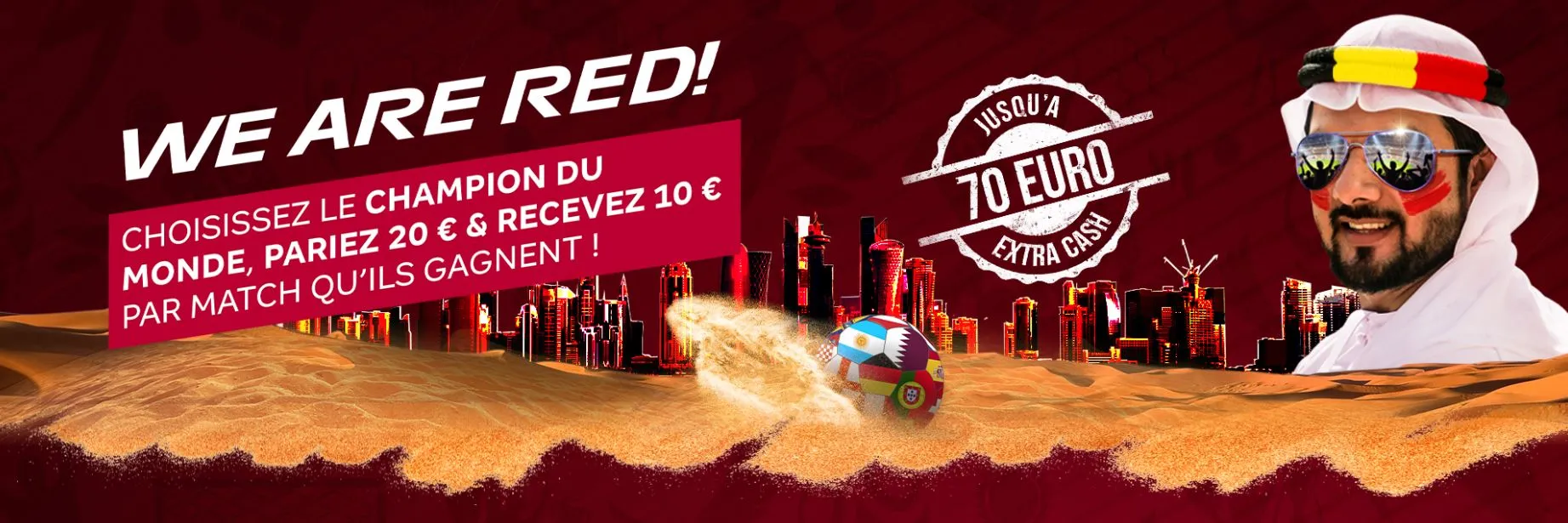 Gagnez du cash supplémentaire en pariant sur le Champion du Monde 2022