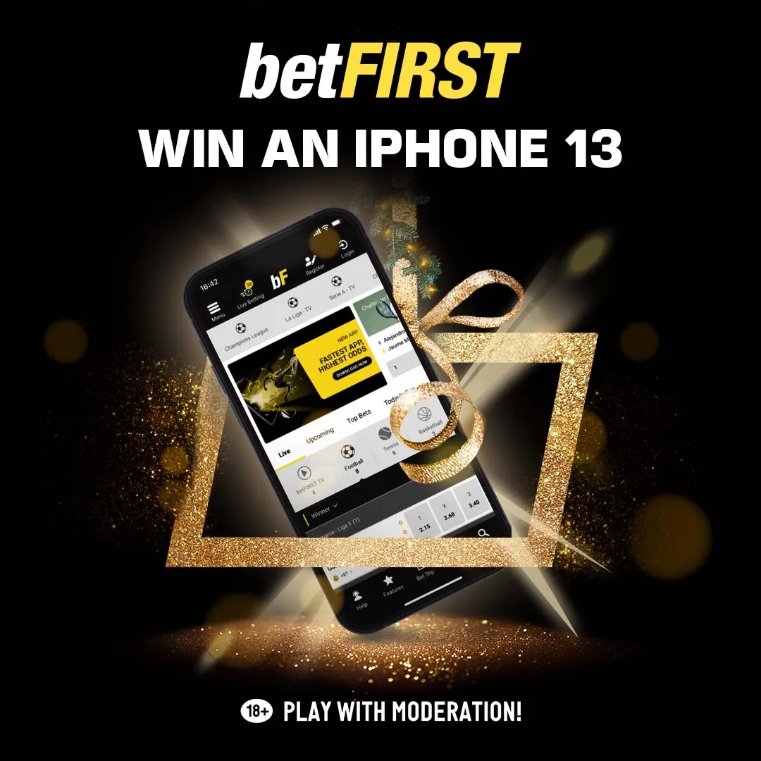 Gagnez un iPhone 13 sur Betfirst