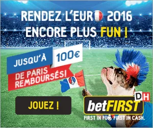 Euro 2016 nouveau bonus de bienvenue sur Betfirst