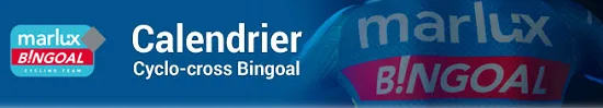 Bingoal sponsor cyclo-cross Marlux-Bingoal