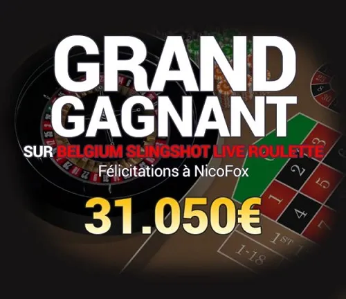 Gagnez le jackpot sur Bingoal
