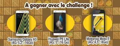 Nouveau challenge sur Buzzville pour gagner des cadeaux
