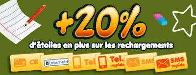 Promotion pour la rentrée sur Buzzville