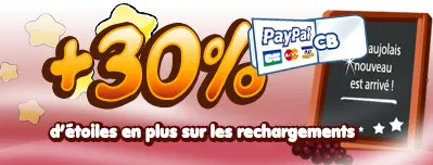 Promotion sur les rechargements Buzzville