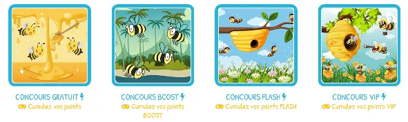 Les concours sur Cashmiel
