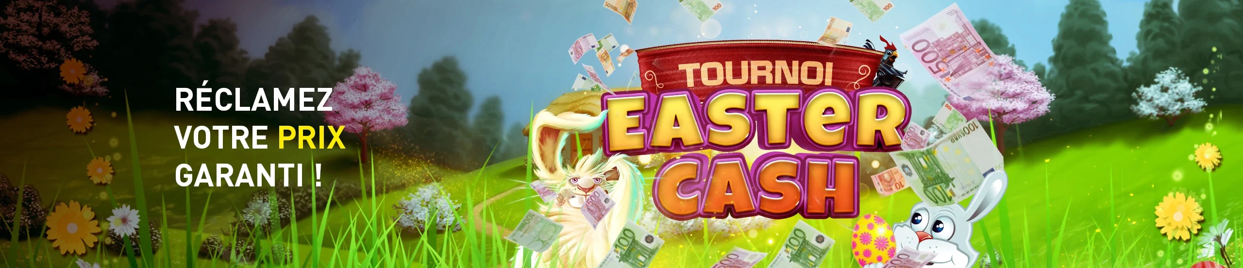 Tournoi Easter Cash sur Casino777