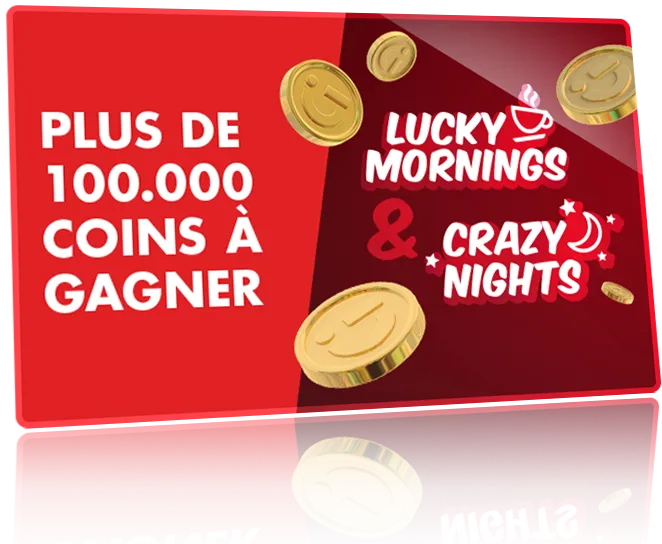 Lucky Mornings et Crazy Nights Circus casino