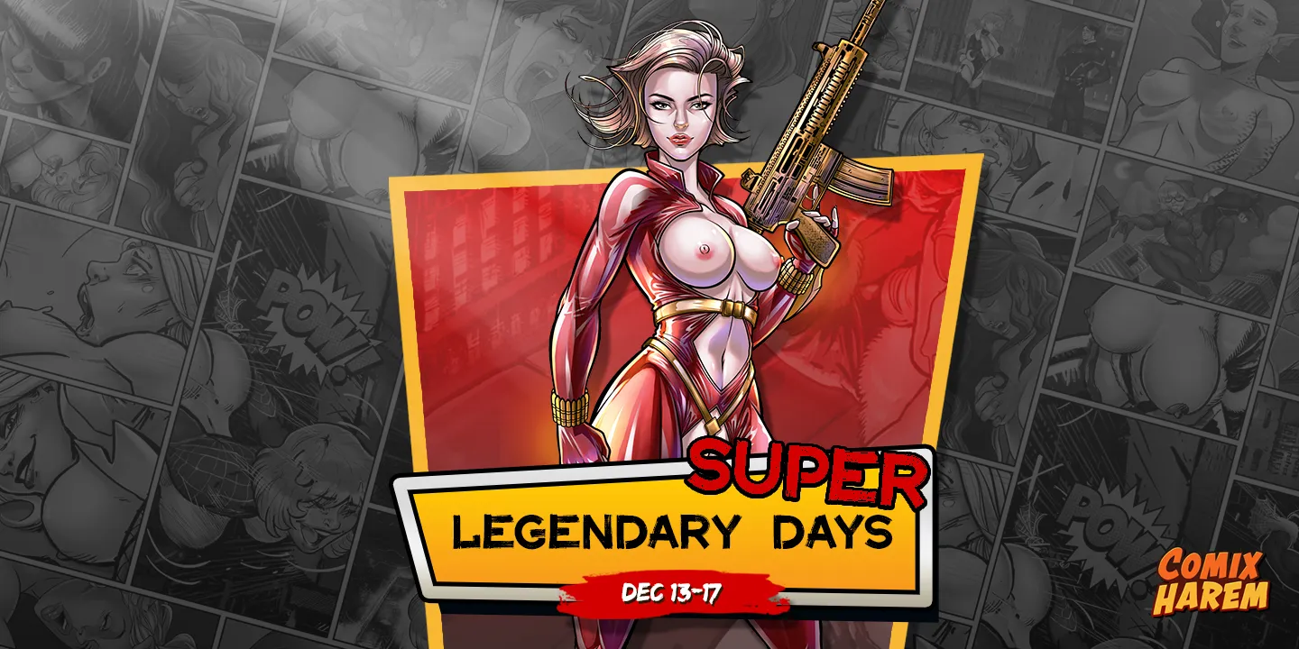 Super Legendary Days sur Comix Harem