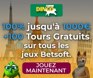 Package de bienvenue Dingo Casino