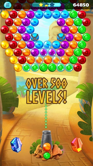 Illustration du jeu mobile Egypt Pop Bubble Shooter