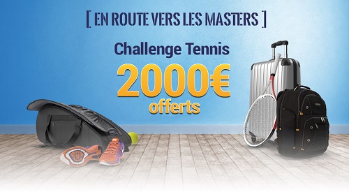 Challenge Tennis sur France Pari