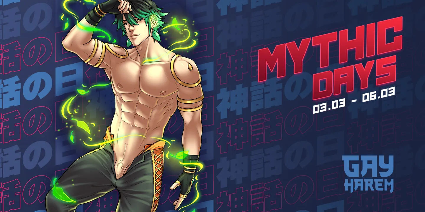 Mythic Days sur Gay Harem