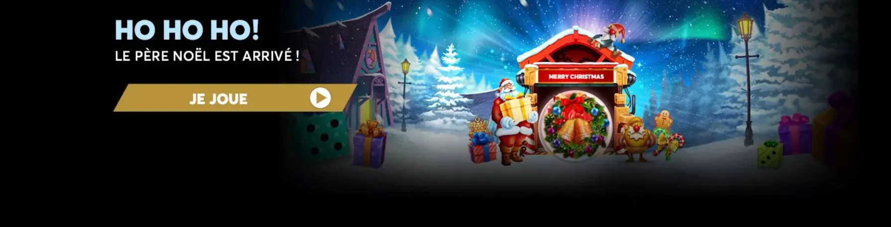 Les jeux de Noel sur Golden Palace