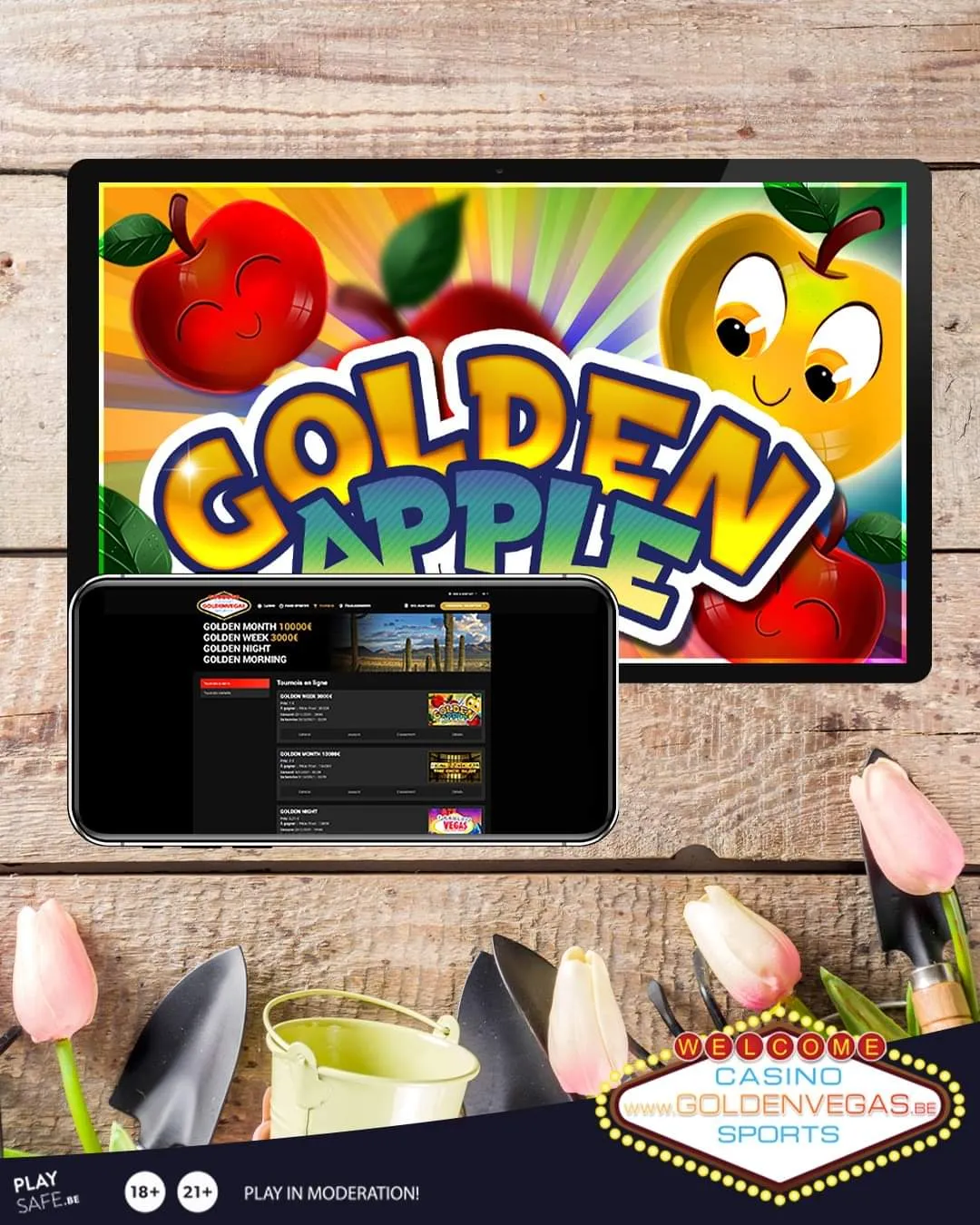 Tournoi Golden Week sur Golden Vegas 