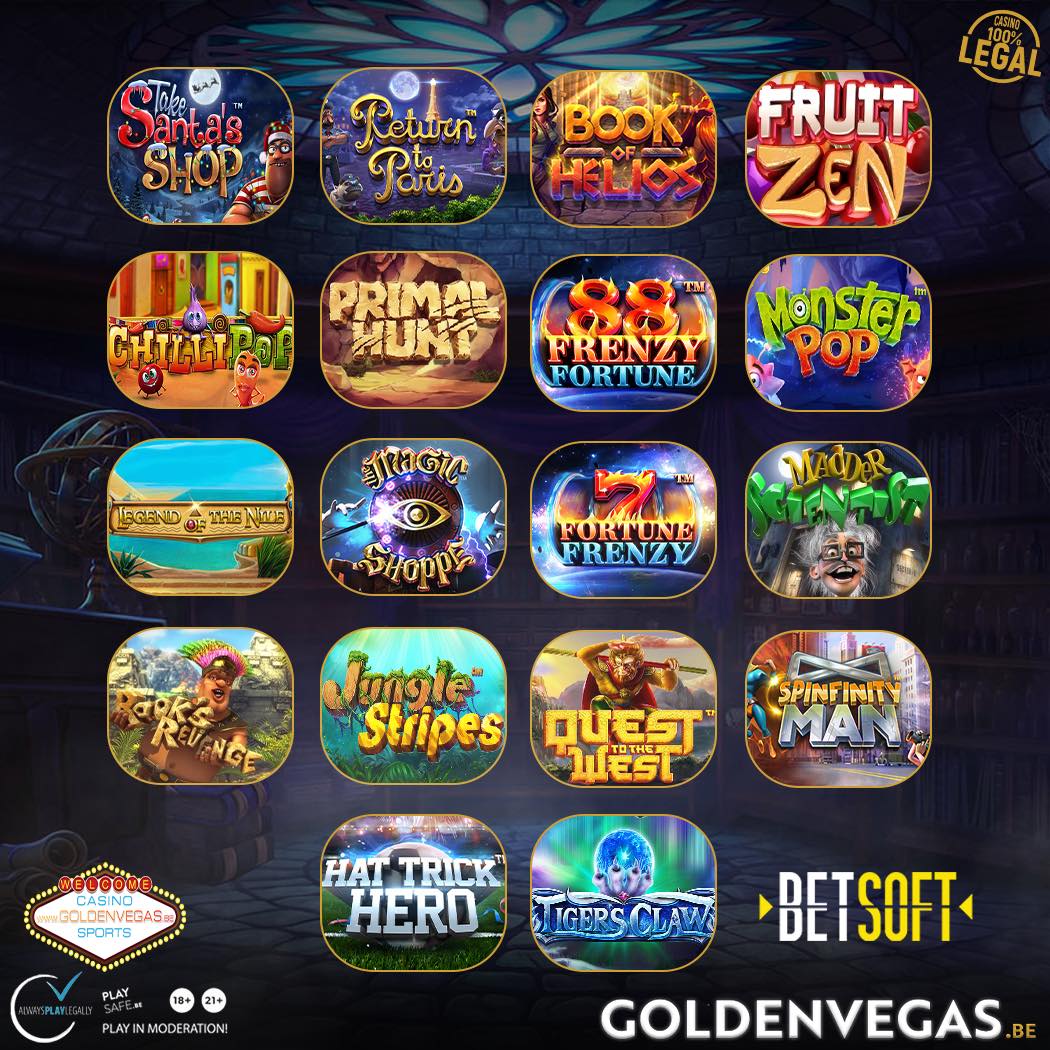 Nouveaux jeux sur Golden Vegas