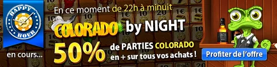 Promotion sur le jeu Colorado