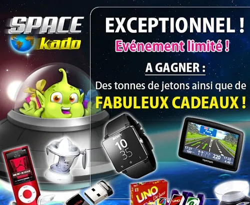 Space Kado, nouveau jeu événement Gooprize
