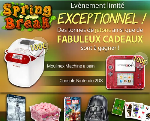 Spring Break sur Gooprize