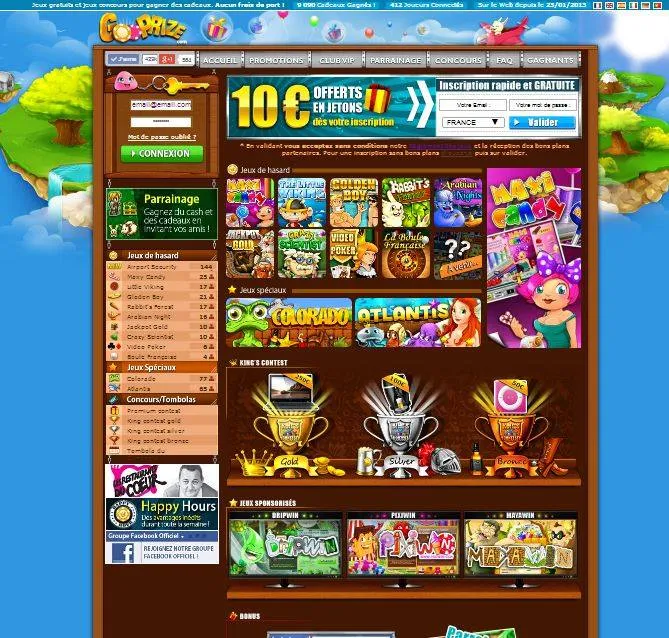 Gooprize nouveau design