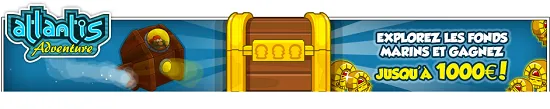 Jeu spécial Atlantis Adventure sur Ludokado