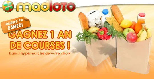 Gagnez 1 an de courses sur Madloto