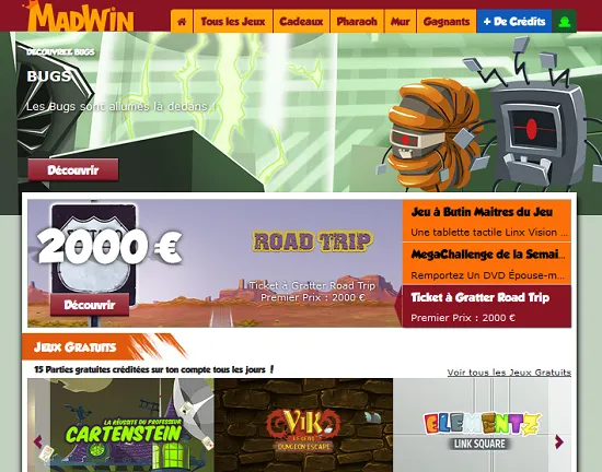 Nouveau design Madwin