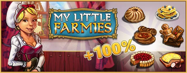 Pâtissez sur le jeu de ferme My Little Farmies