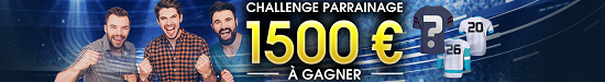 Challenge parrainage pour gagner 1.500€