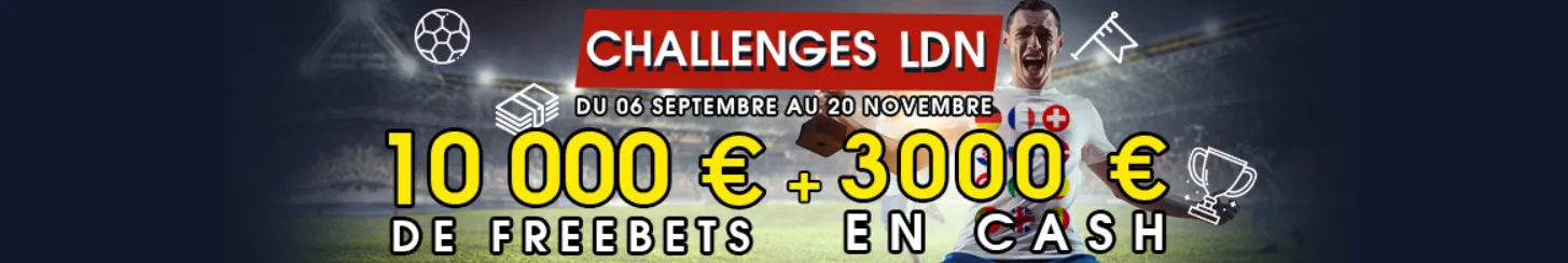 Challenge Ligue des Nations sur Netbet