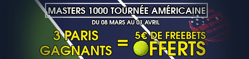 Un freebet de 5€ à gagner sur Netbet