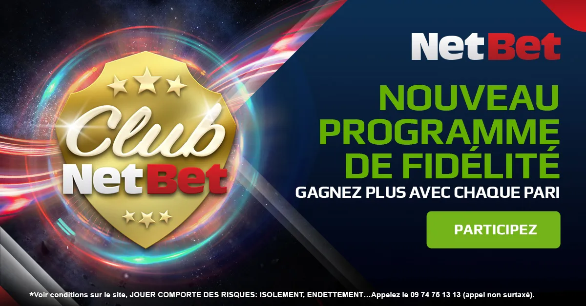 Netbet nouveau programme de fidélité
