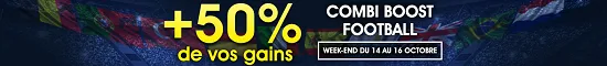 Combi Boost Football sur Netbet