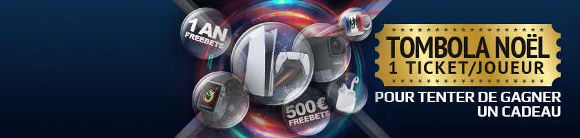 Tombole de Noel sur Netbet