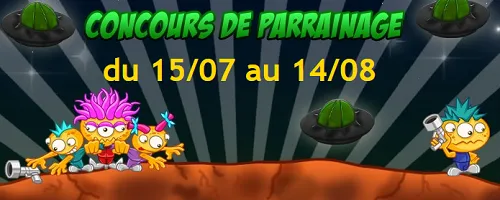 Concours de parrainage sur Ovniz