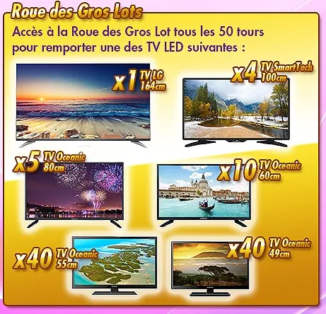 La roue des gros lots
