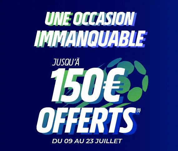 Prolongation du bonus de 150 euros Parions Sport