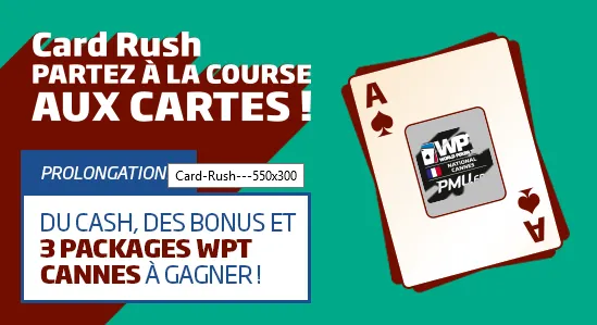 Card Rush sur PMU