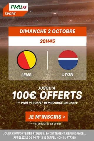 Offre de bienvenue sur PMU Sport