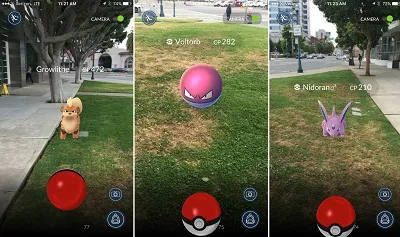 Illustration du jeu mobile Pokémon GO