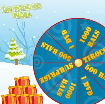 Roue de Noel Tirocado