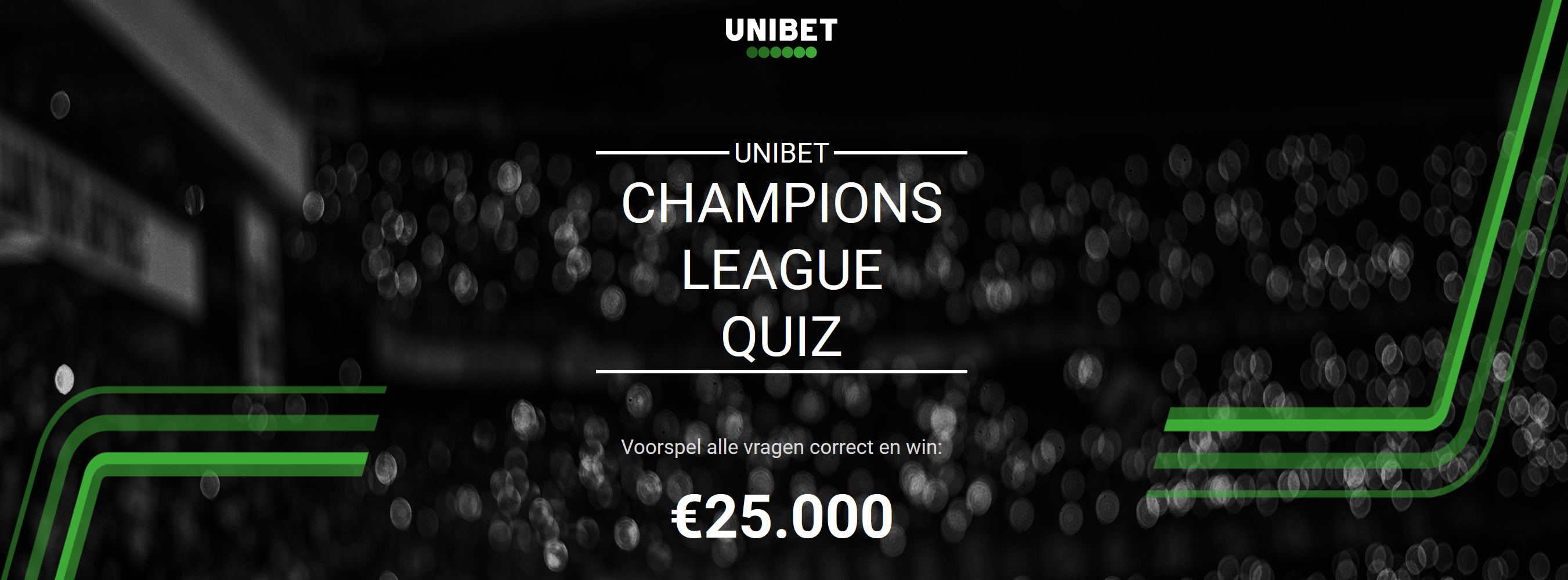 Quiz de Ligue des Champions sur Unibet Sport