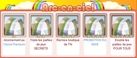VIP Arc-en-ciel