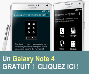 Gagnez un Galaxy Note 4