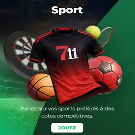 Paris sportifs sur 711.be