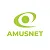 Logo officiel éditeur de jeux de casino Amusnet