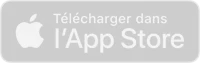Logo officiel App Store non disponible