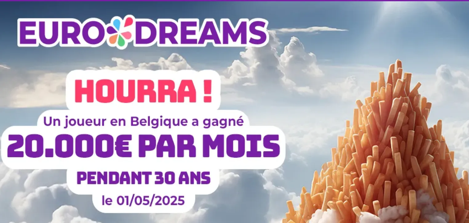 1 chance sur 19 millions : comment un Belge a défié les statistiques à EuroDreams