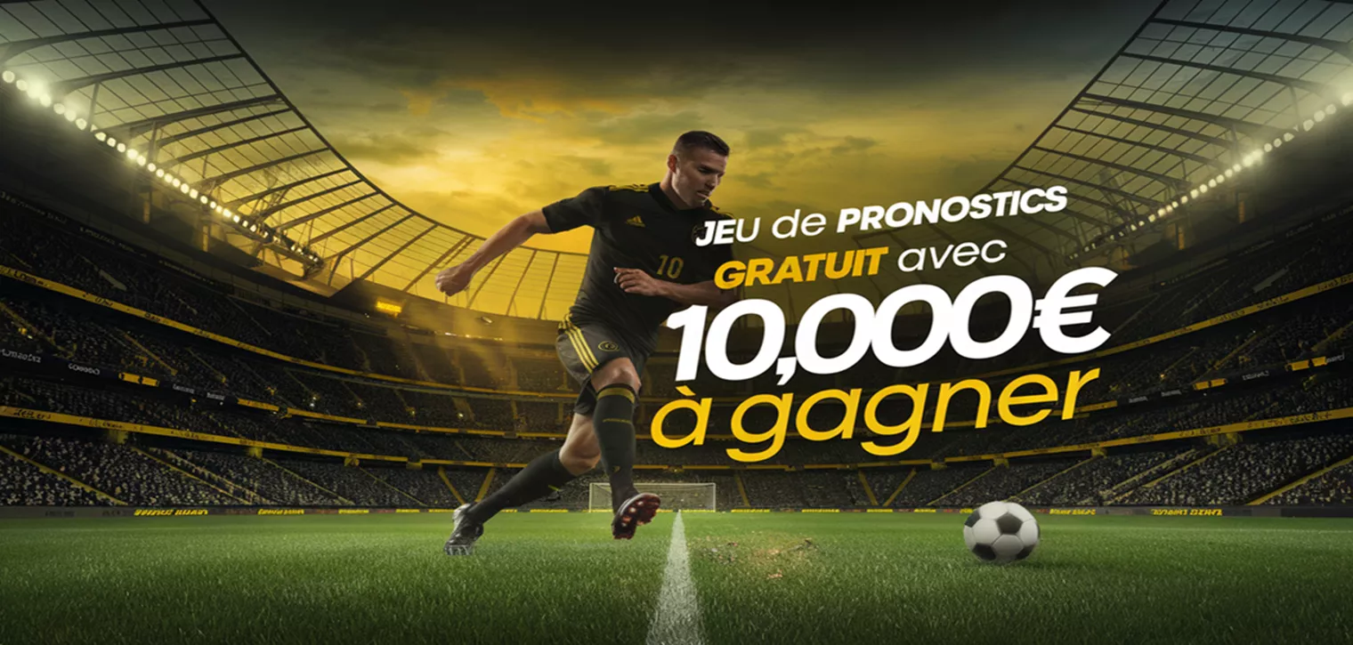 Gagnez jusqu’à 10.000 € avec le jeu de pronostics gratuit de Bwin.be